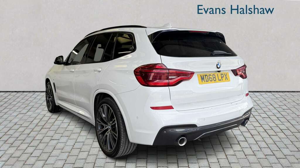 BMW X3 Xdrive20d M Sport Step 2019 White #5