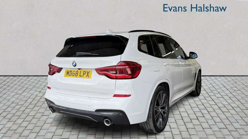 BMW X3 Xdrive20d M Sport Step 2019 White #6