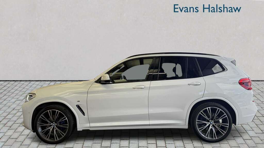 BMW X3 Xdrive20d M Sport Step 2019 White #4