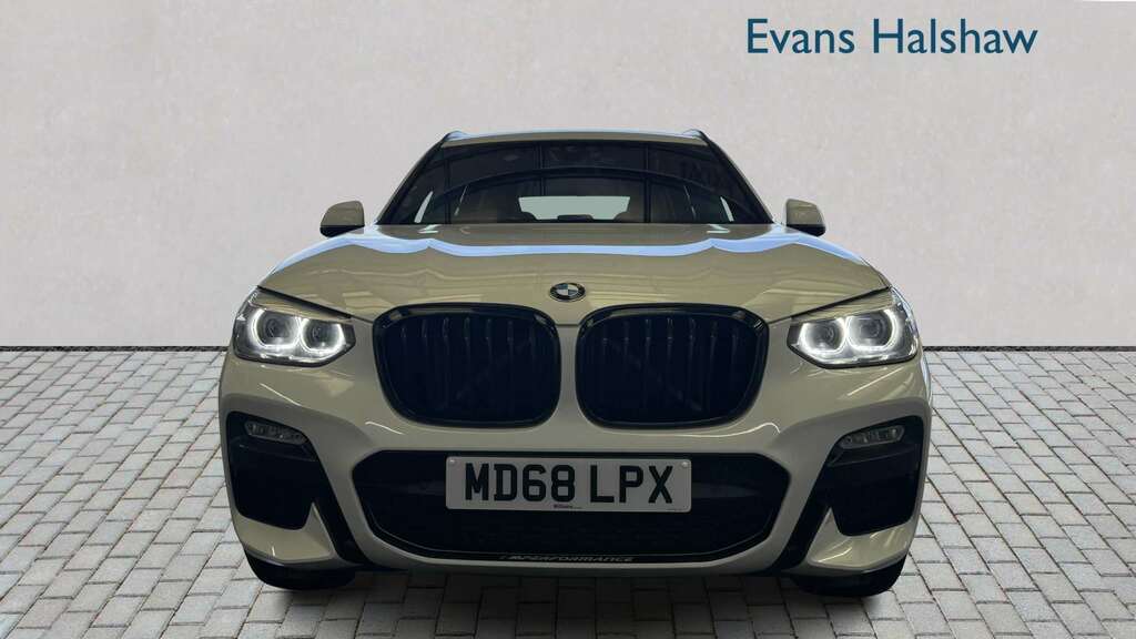 BMW X3 Xdrive20d M Sport Step 2019 White #2