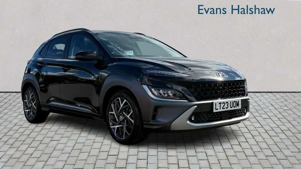 Hyundai Kona 1.6 Gdi Hybrid Ultimate Dct 2023 Black