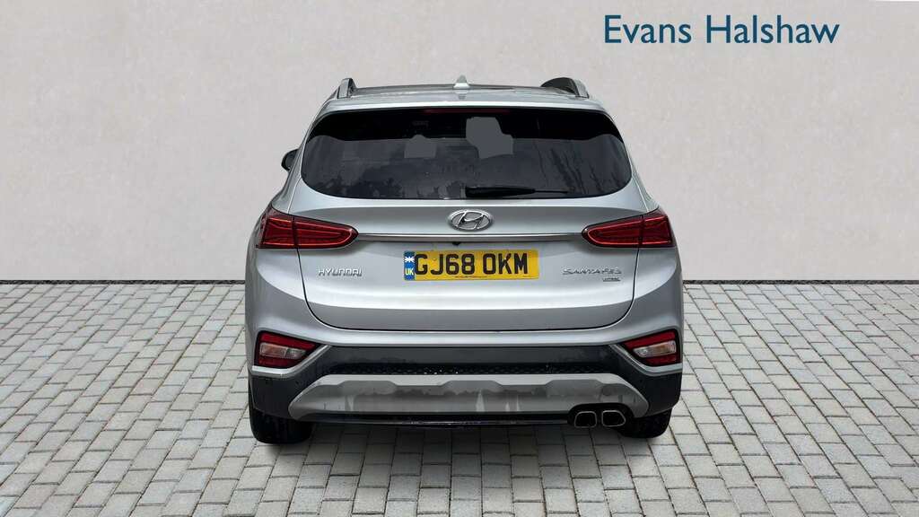 Hyundai Santa Fe 2.2 Crdi Premium Se 4Wd 2018 Silver #4