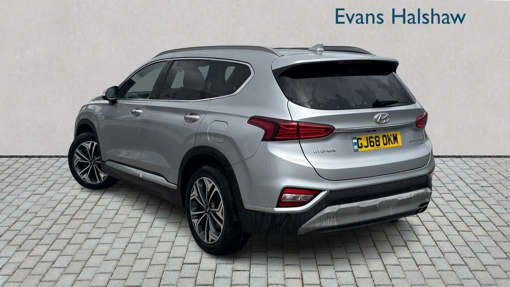 Hyundai Santa Fe 2.2 Crdi Premium Se 4Wd 2018 Silver #2