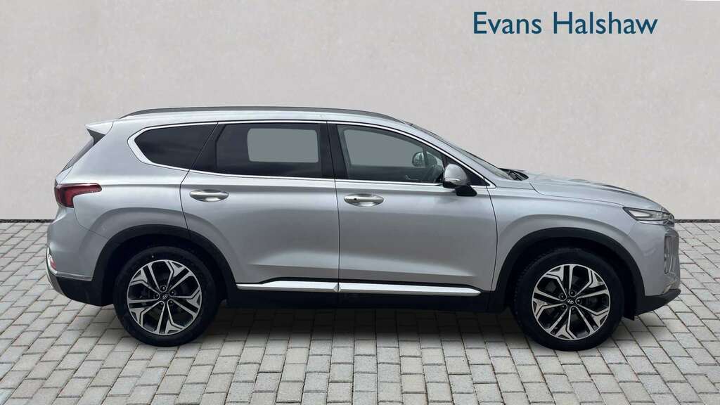 Hyundai Santa Fe 2.2 Crdi Premium Se 4Wd 2018 Silver #3