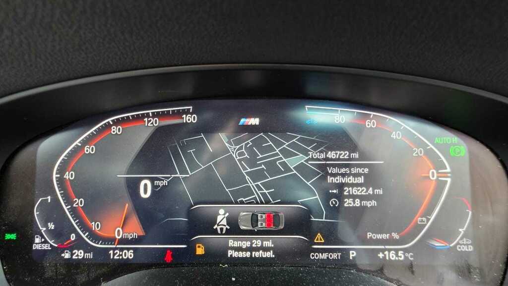 BMW 5 Series 520D Mht M Sport Step 2022 Blue #6