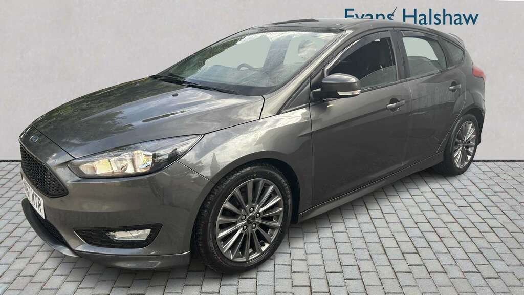 Ford Focus 1.5 Tdci 120 St-line 2017 Grey #4