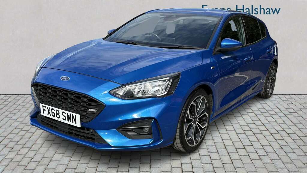 Ford Focus 1.0 Ecoboost 125 St-line X 2018 Blue #2