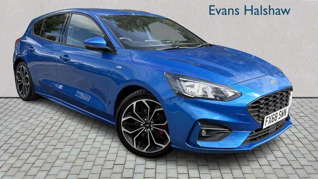 Ford Focus 1.0 Ecoboost 125 St-line X 2018 Blue