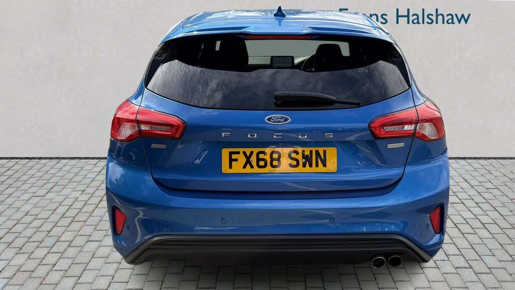 Ford Focus 1.0 Ecoboost 125 St-line X 2018 Blue #4