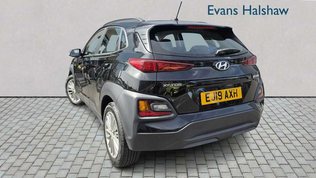 Hyundai Kona 1.0T Gdi Blue Drive Se 2019 EJ19AXH Black #2