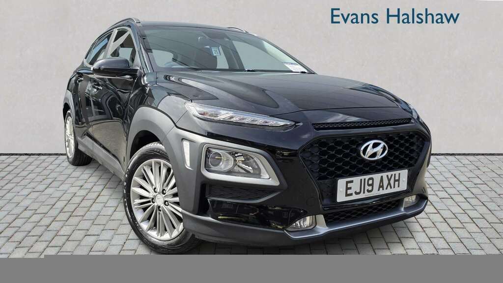 Hyundai Kona 1.0T Gdi Blue Drive Se 2019 Black