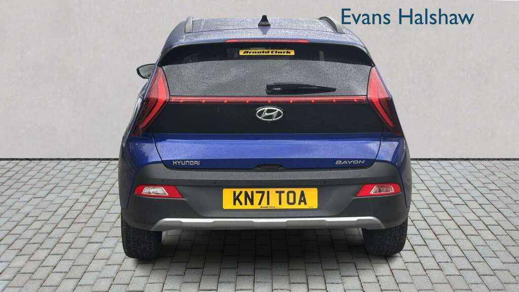 Hyundai Bayon 1.0 Tgdi 120 48V Mhev Premium 2021 Blue #4