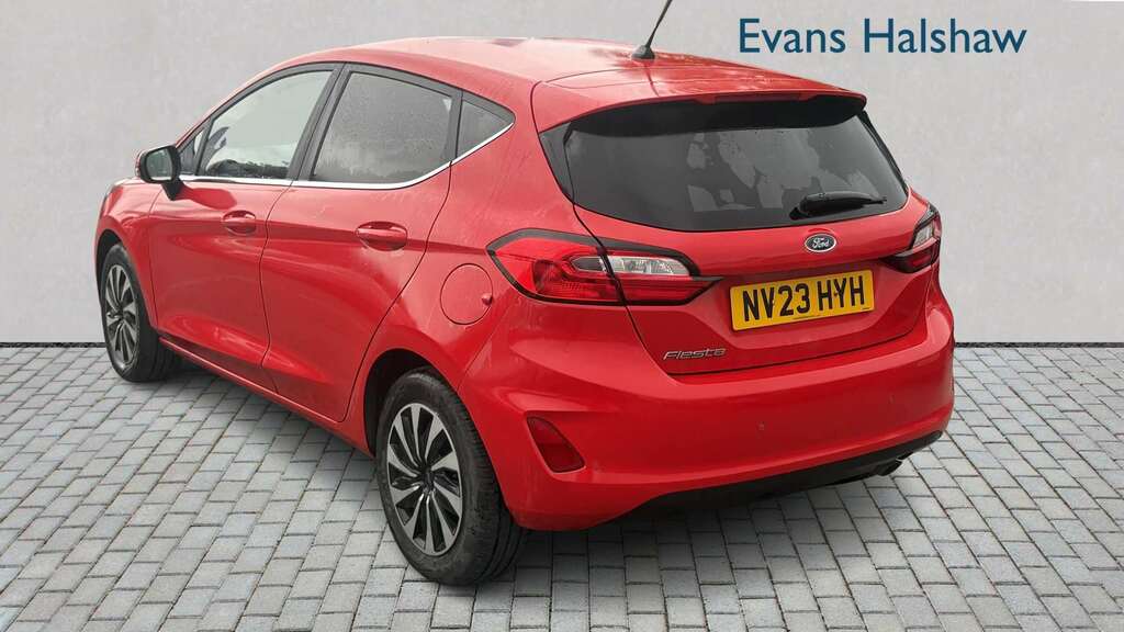 Ford Fiesta 1.0 Ecoboost Titanium 2023 NV23HYH Red #6