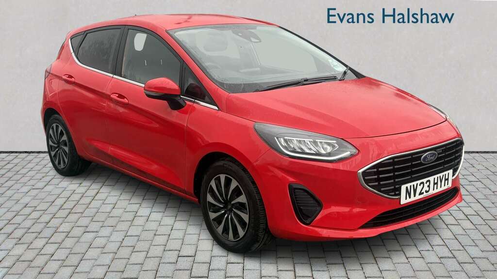 Ford Fiesta 1.0 Ecoboost Titanium 2023 Red