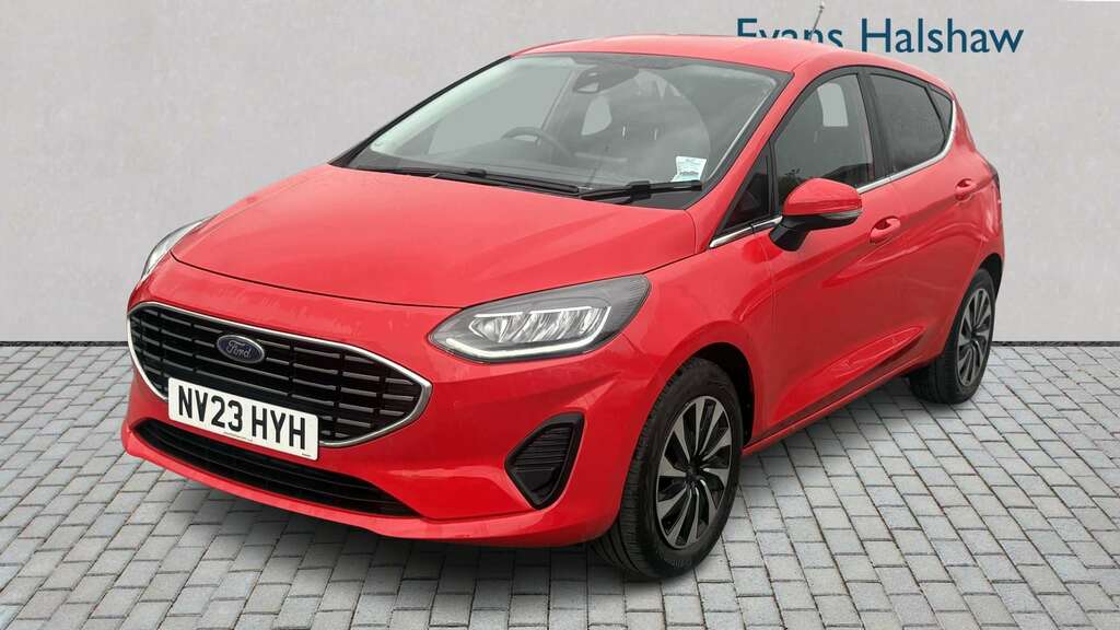 Ford Fiesta 1.0 Ecoboost Titanium 2023 NV23HYH Red #3