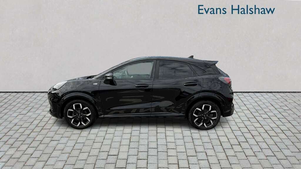 Ford Puma 1.0 Ecoboost Hybrid Mhev St-line X 2023 Black #4