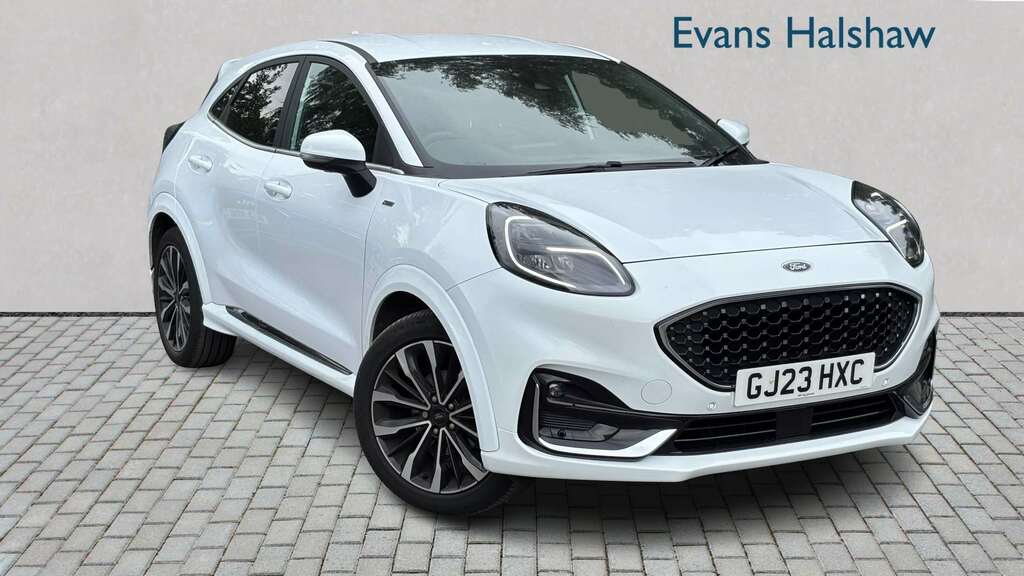 Ford Puma 1.0 Ecoboost Hybrid Mhev 155 St-line Vignale 2 White