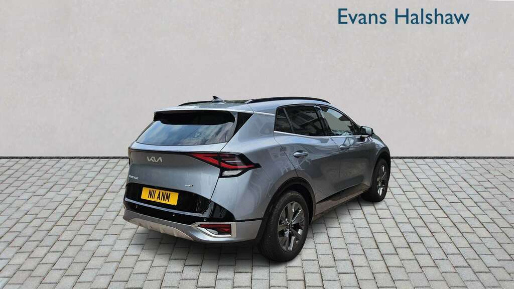 Kia Sportage 1.6T Gdi Hev Gt-line S 2022 Silver #3