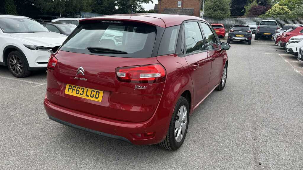 Citroen C4 Picasso 1.6 E-hdi 115 Airdream Vtr 2014 Red #2