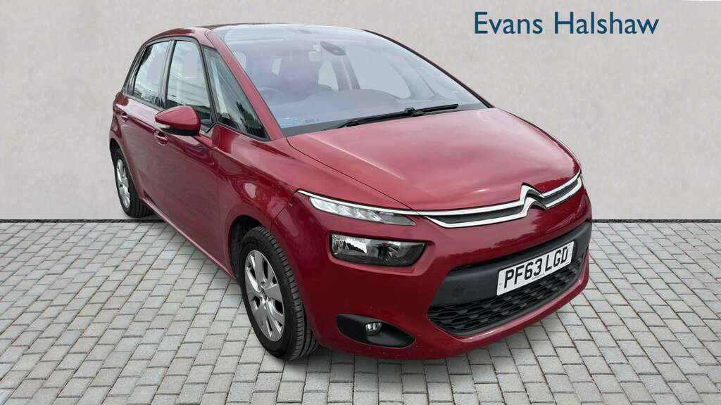 Citroen C4 Picasso 1.6 E-hdi 115 Airdream Vtr 2014 Red #3
