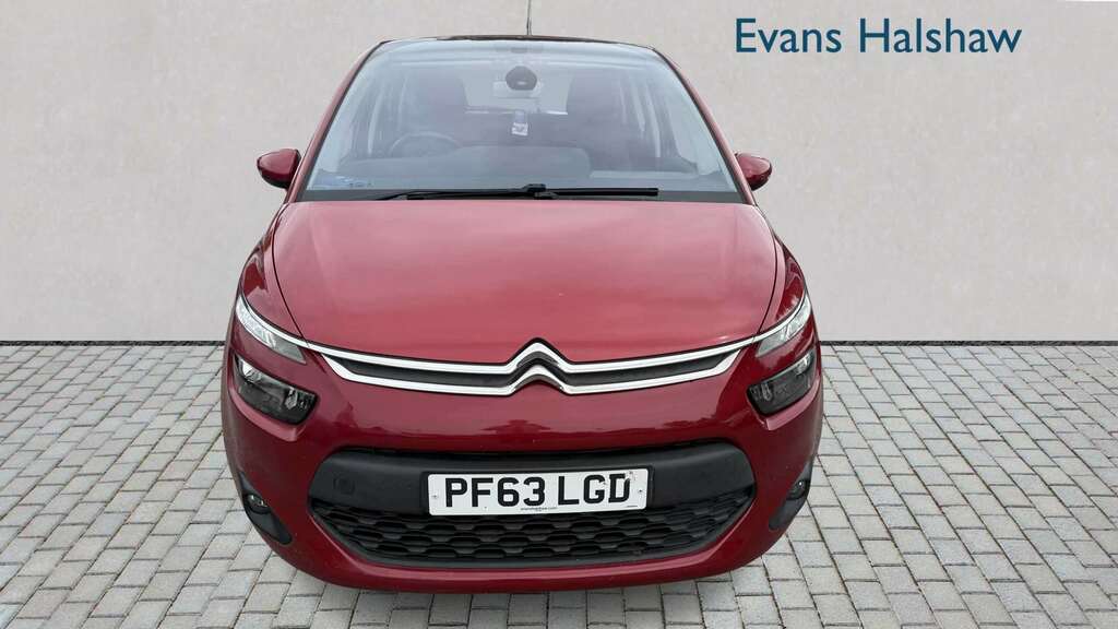 Citroen C4 Picasso 1.6 E-hdi 115 Airdream Vtr 2014 Red