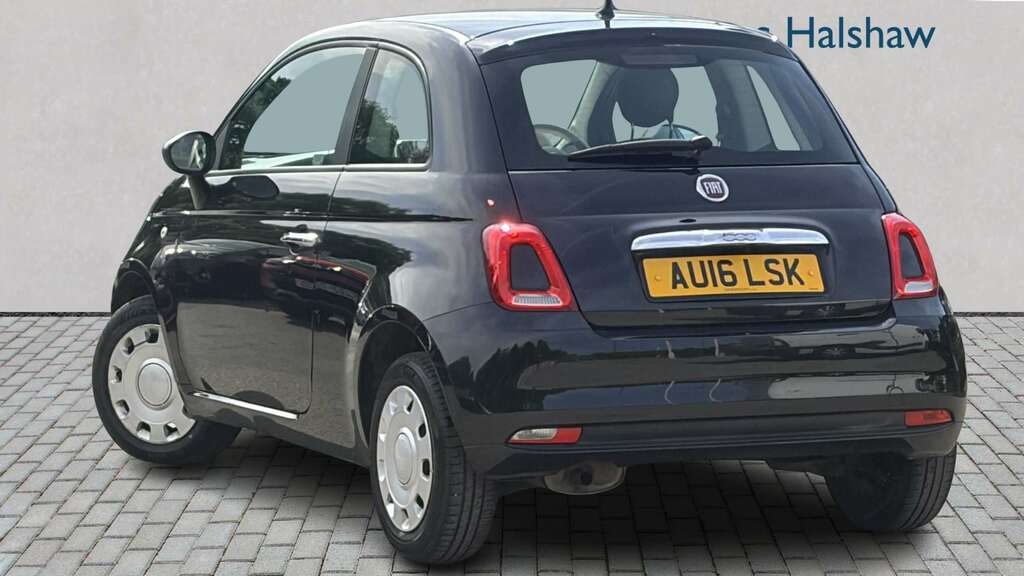 Fiat 500 1.2 Pop 2016 Black #2