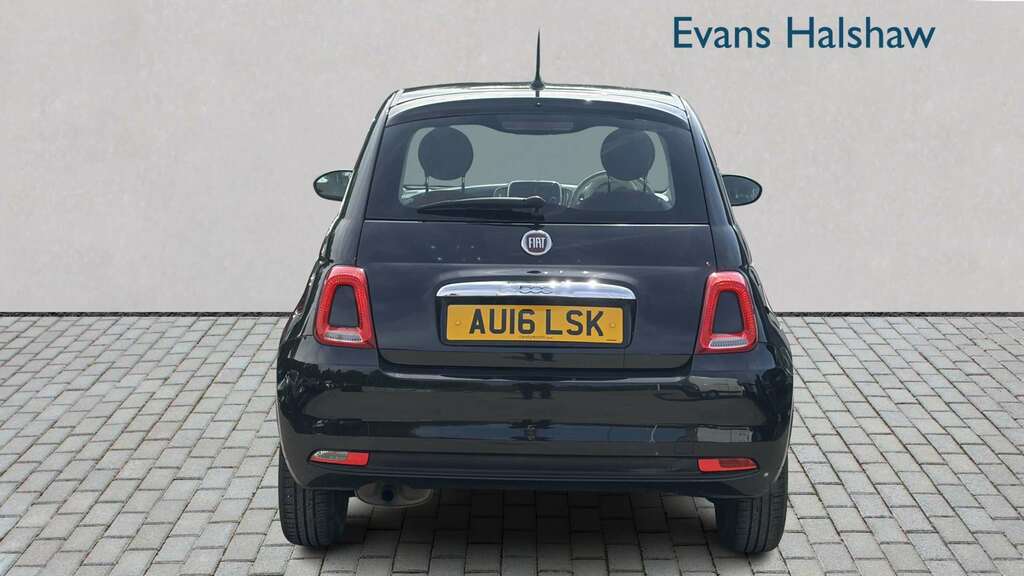 Fiat 500 1.2 Pop 2016 Black #4