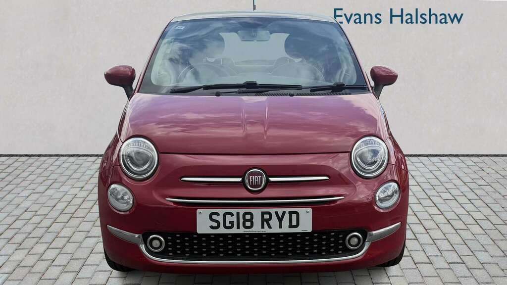 Fiat 500 1.2 Lounge 2018 Red #5