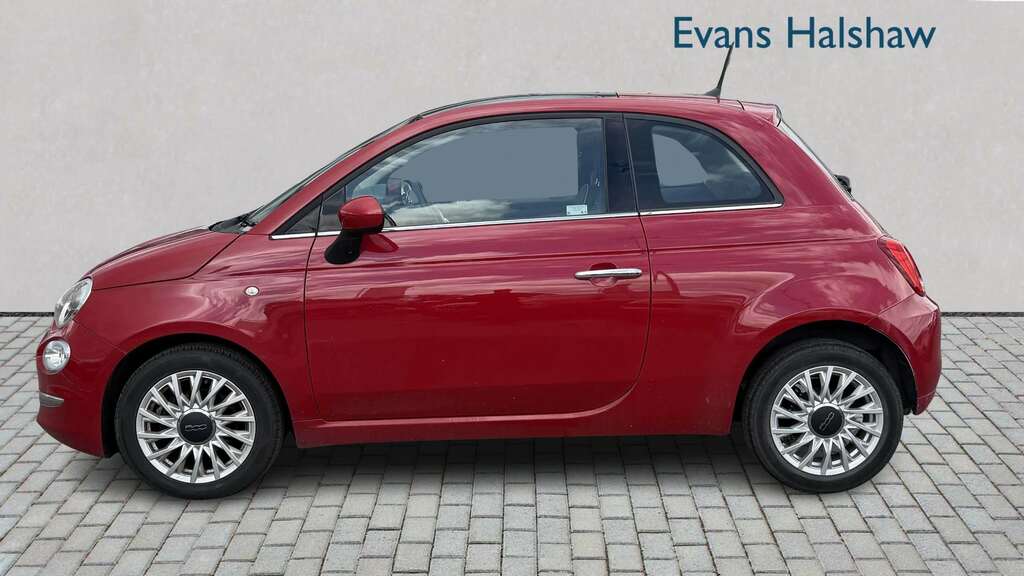 Fiat 500 1.2 Lounge 2018 Red #4