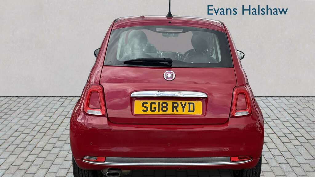 Fiat 500 1.2 Lounge 2018 Red #6