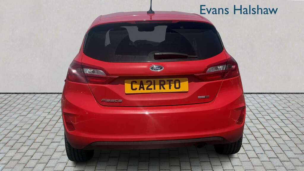 Ford Fiesta 1.0 Ecoboost Hybrid Mhev 125 Trend 2021 CA21RTO Red #3