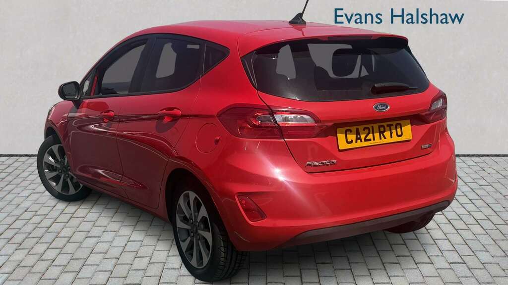Ford Fiesta 1.0 Ecoboost Hybrid Mhev 125 Trend 2021 CA21RTO Red #2