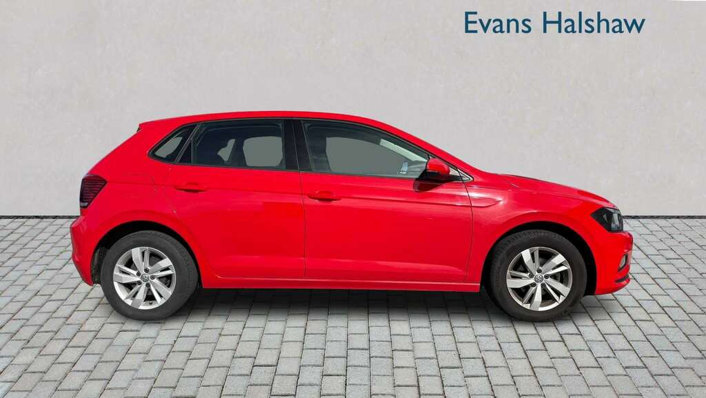 Volkswagen Polo 1.0 Tsi 95 Se 2018 PG18AEK Red #4
