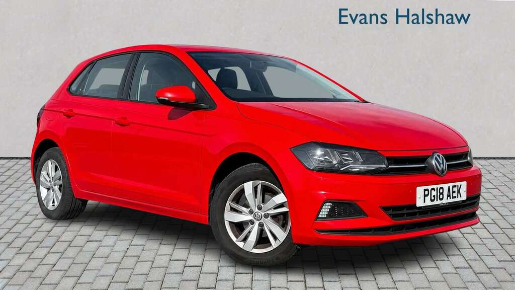 Volkswagen Polo 1.0 Tsi 95 Se 2018 Red