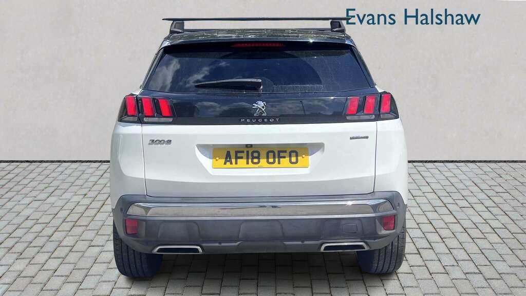 Peugeot 3008 2.0 Bluehdi Gt Line 2018 White #4