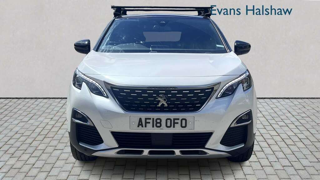 Peugeot 3008 2.0 Bluehdi Gt Line 2018 White #2