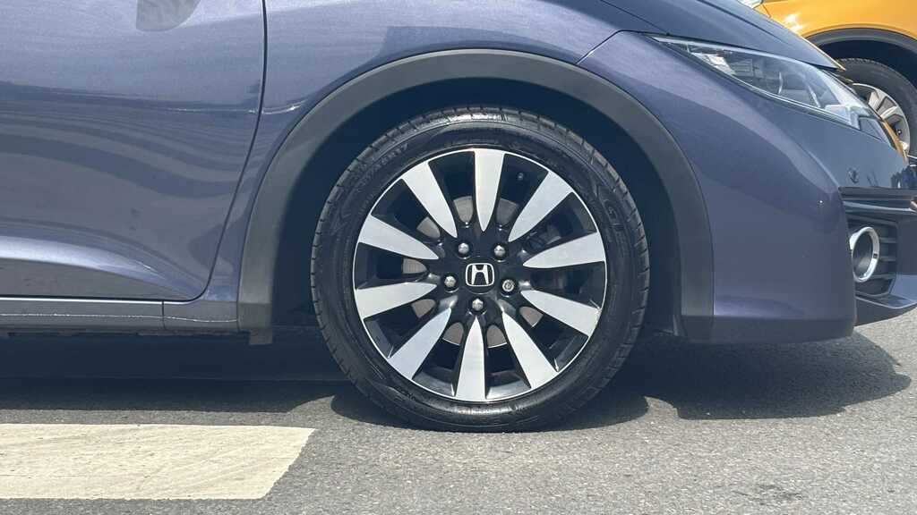 Honda Civic 1.8 I-vtec Se Plus 2017 BG67BMZ Blue #5
