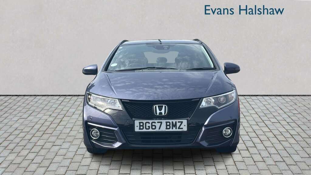 Honda Civic 1.8 I-vtec Se Plus 2017 BG67BMZ Blue #3