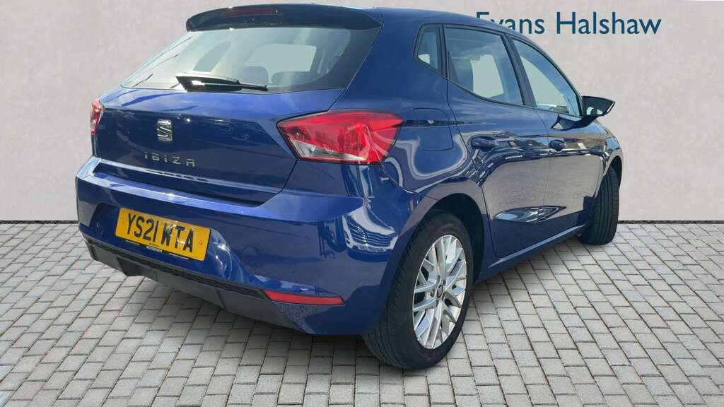 Seat Ibiza 1.0 Se Technology Ez 2021 Blue #2