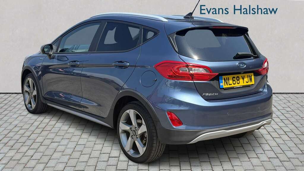 Ford Fiesta 1.0 Ecoboost 125 Active X 2018 NL68YJW Blue #2
