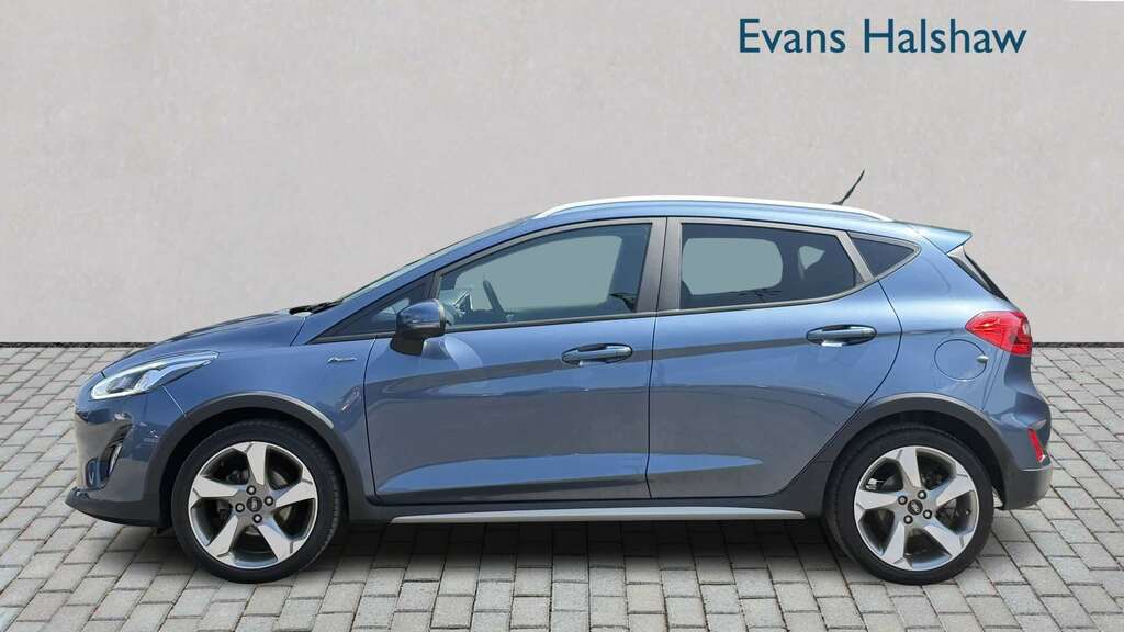 Ford Fiesta 1.0 Ecoboost 125 Active X 2018 NL68YJW Blue #3