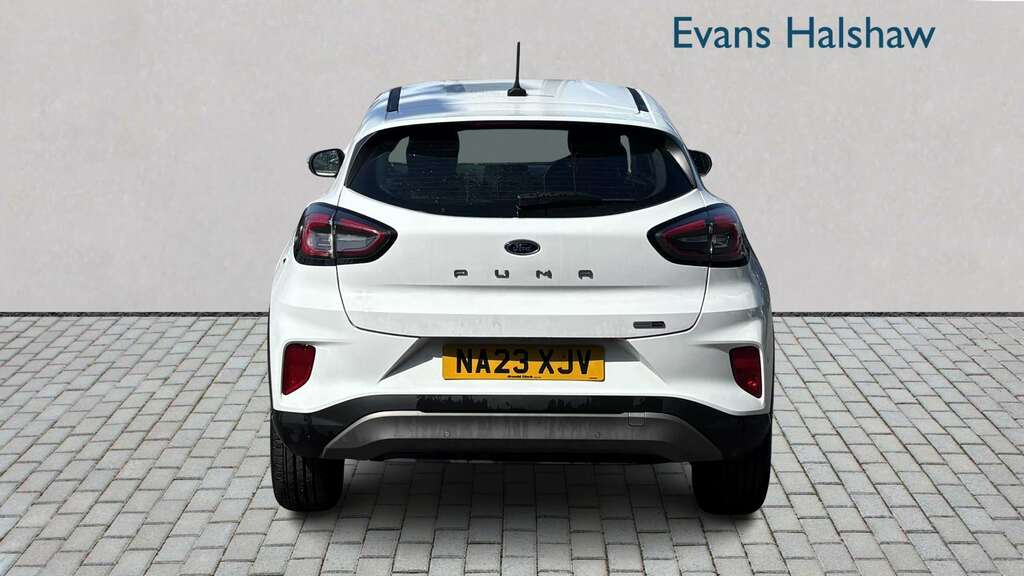 Ford Puma 1.0 Ecoboost Hybrid Mhev 155 Titanium 2023 NA23XJV White #5
