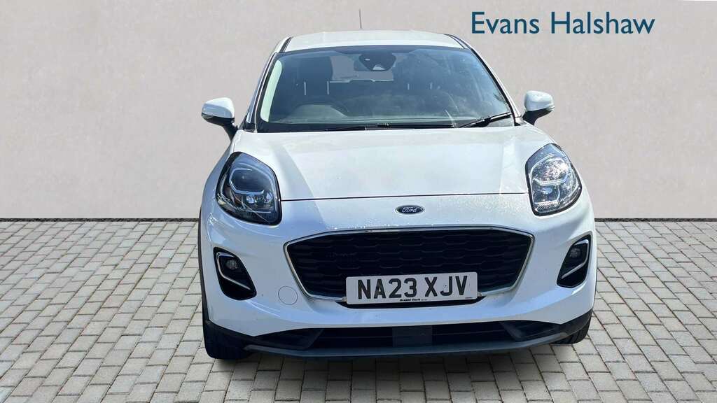 Ford Puma 1.0 Ecoboost Hybrid Mhev 155 Titanium 2023 NA23XJV White #4