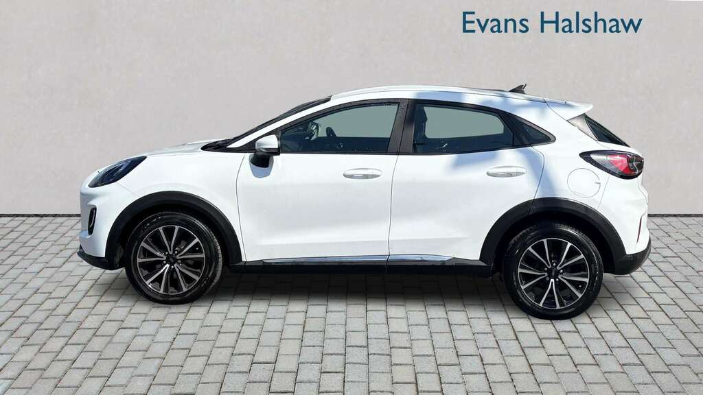 Ford Puma 1.0 Ecoboost Hybrid Mhev 155 Titanium 2023 NA23XJV White #3