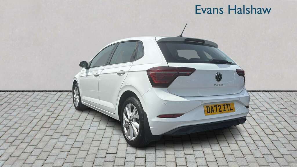 Volkswagen Polo 1.0 Tsi Style 2022 White #2