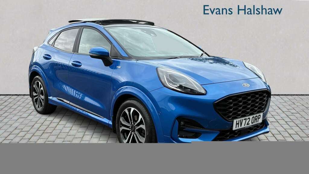 Ford Puma 1.0 Ecoboost Hybrid Mhev St-line 2022 Blue
