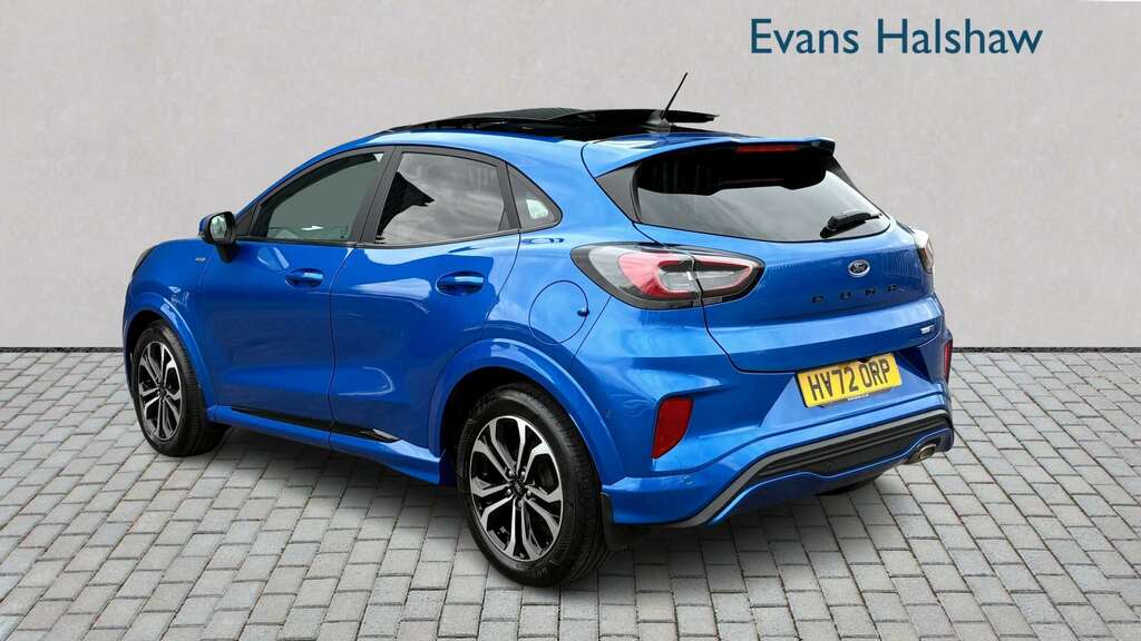 Ford Puma 1.0 Ecoboost Hybrid Mhev St-line 2022 Blue #5