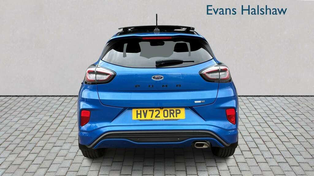 Ford Puma 1.0 Ecoboost Hybrid Mhev St-line 2022 Blue #6