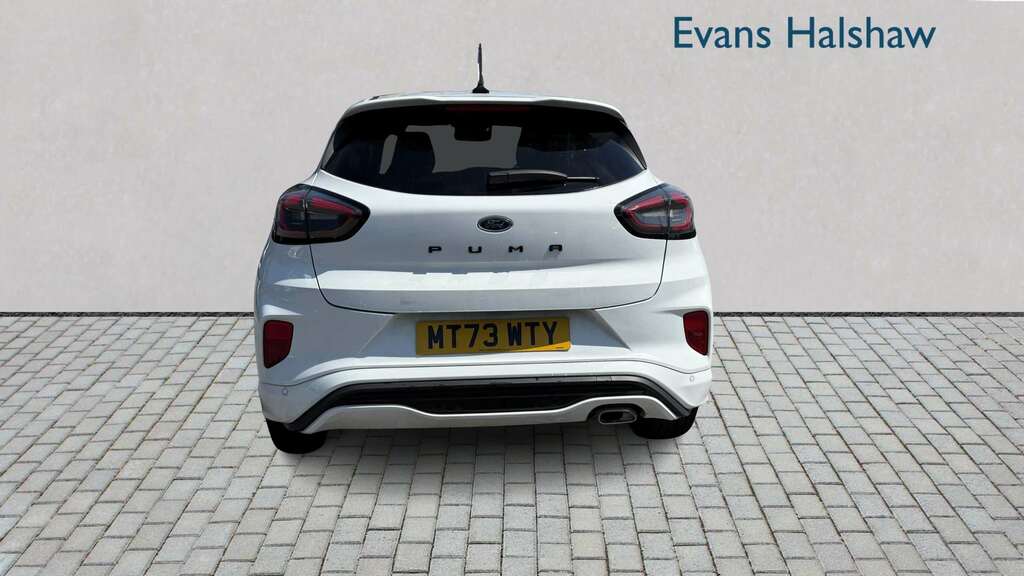 Ford Puma 1.0 Ecoboost Hybrid Mhev St-line 2023 White #4