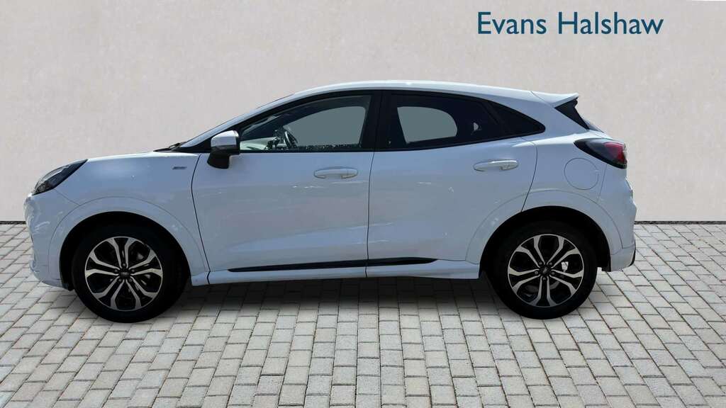 Ford Puma 1.0 Ecoboost Hybrid Mhev St-line 2023 White #3